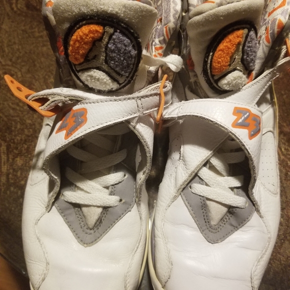 air jordan 23 white leather pre owned - Picture 6 of 8